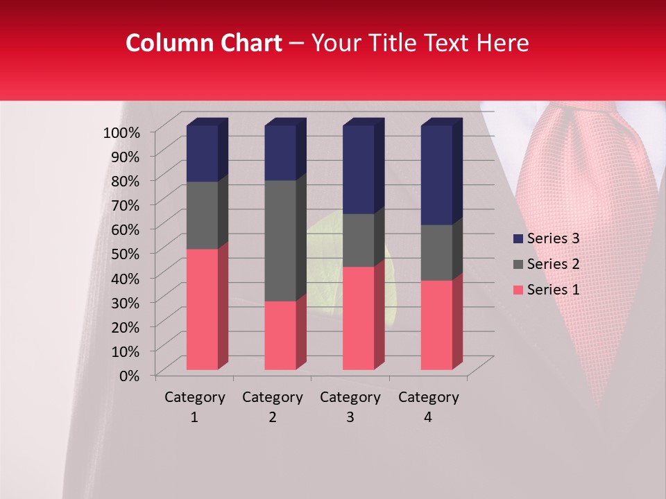 A Man In A Suit With A Green Leaf In His Pocket PowerPoint Template
