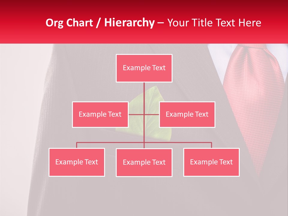 A Man In A Suit With A Green Leaf In His Pocket PowerPoint Template