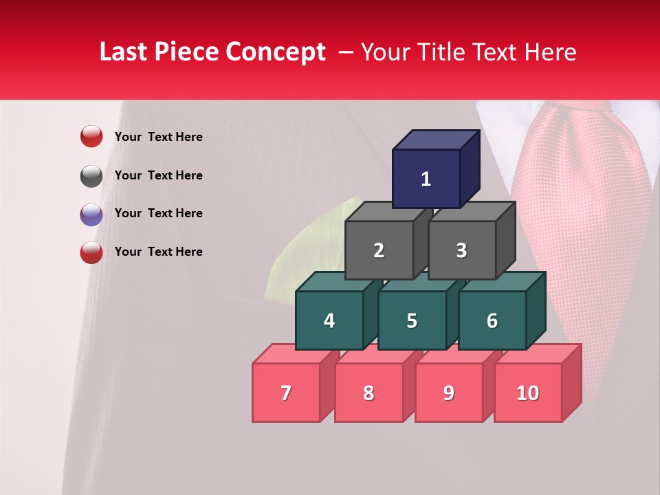 A Man In A Suit With A Green Leaf In His Pocket PowerPoint Template