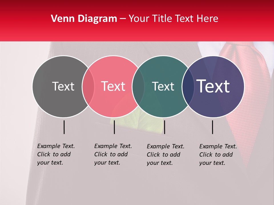 A Man In A Suit With A Green Leaf In His Pocket PowerPoint Template