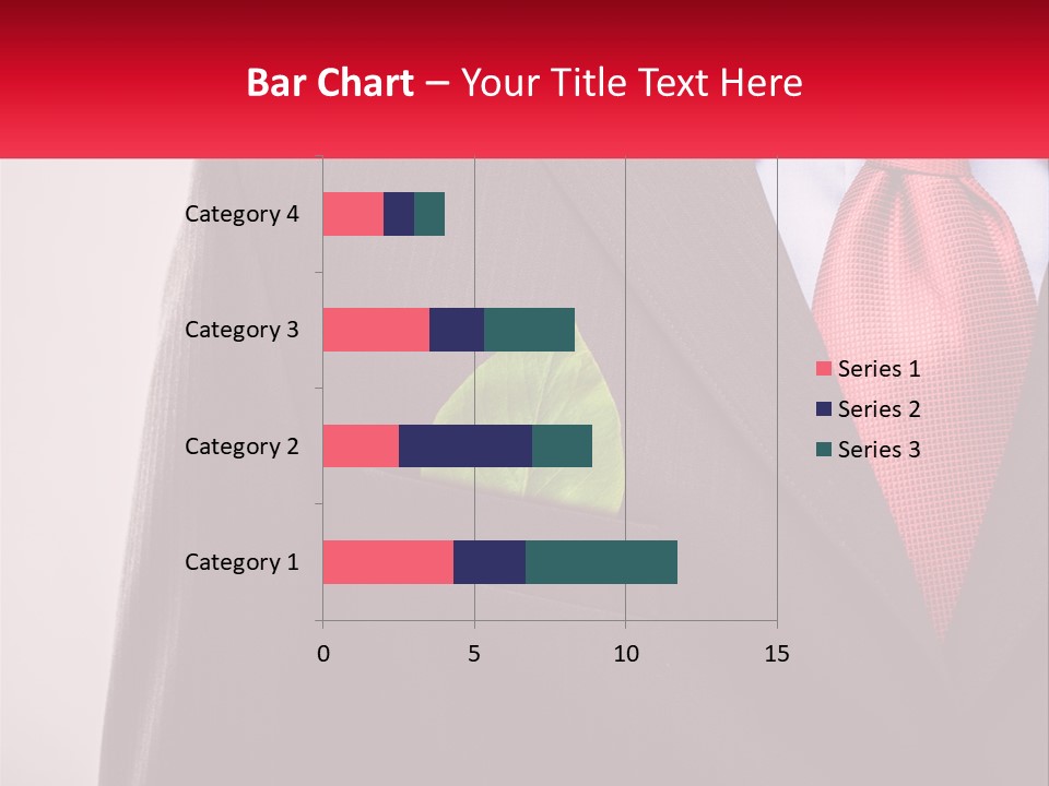 A Man In A Suit With A Green Leaf In His Pocket PowerPoint Template
