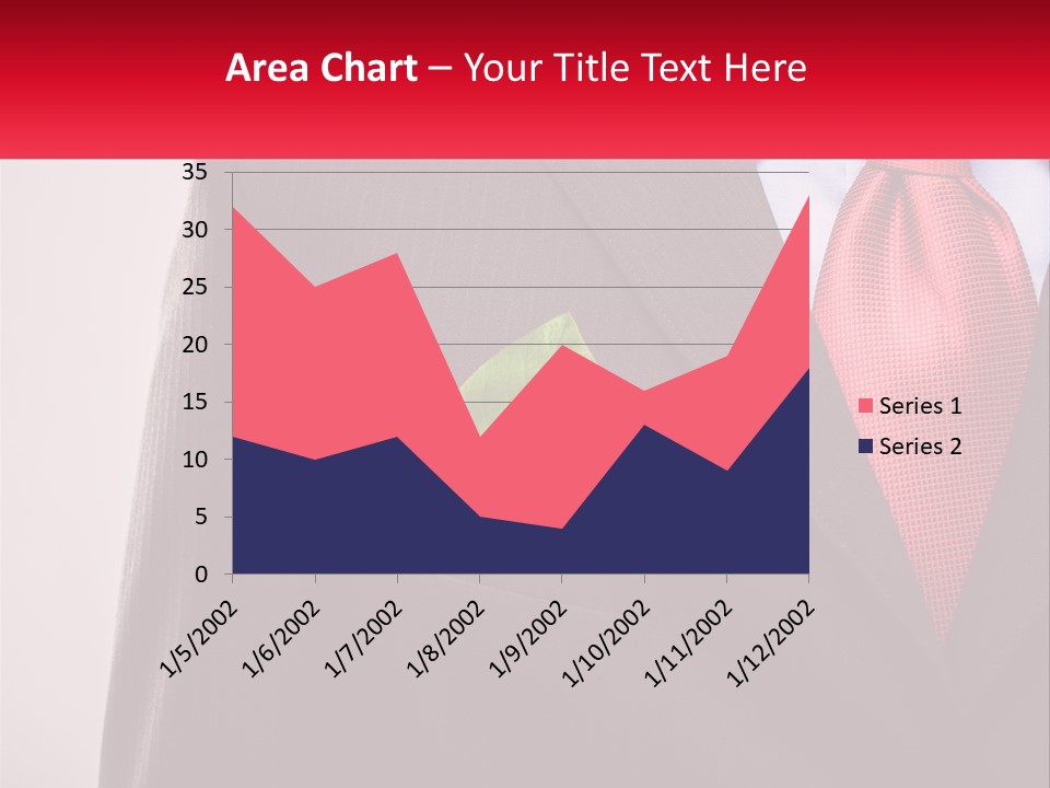 A Man In A Suit With A Green Leaf In His Pocket PowerPoint Template