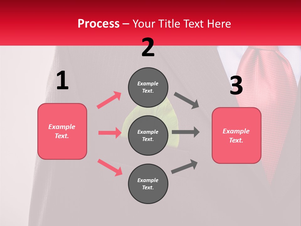 A Man In A Suit With A Green Leaf In His Pocket PowerPoint Template