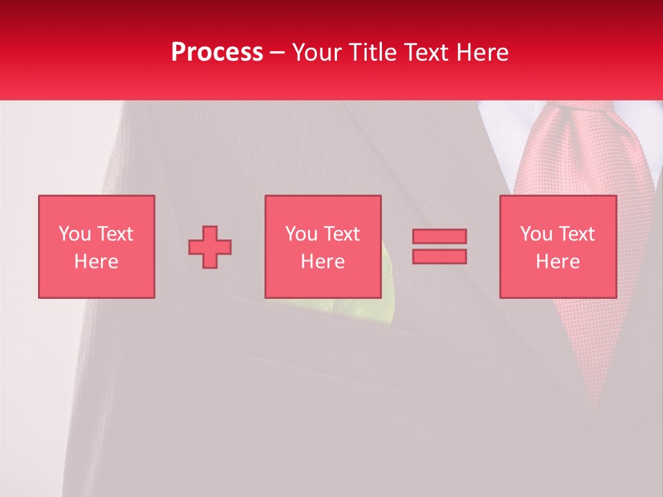 A Man In A Suit With A Green Leaf In His Pocket PowerPoint Template