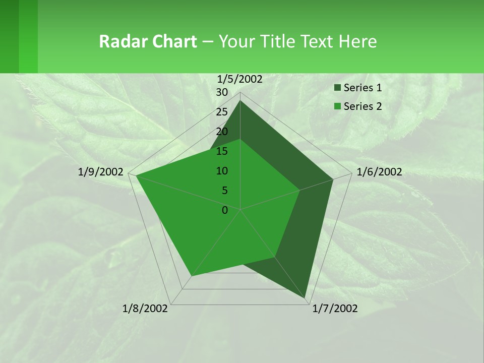 A Green Leaf Powerpoint Presentation Template PowerPoint Template