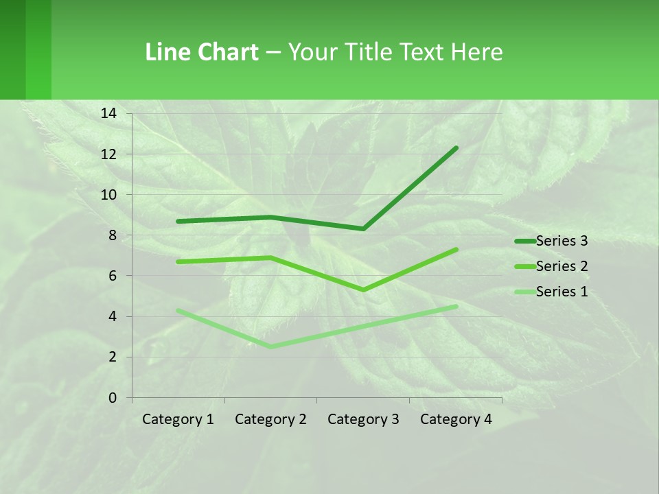 A Green Leaf Powerpoint Presentation Template PowerPoint Template