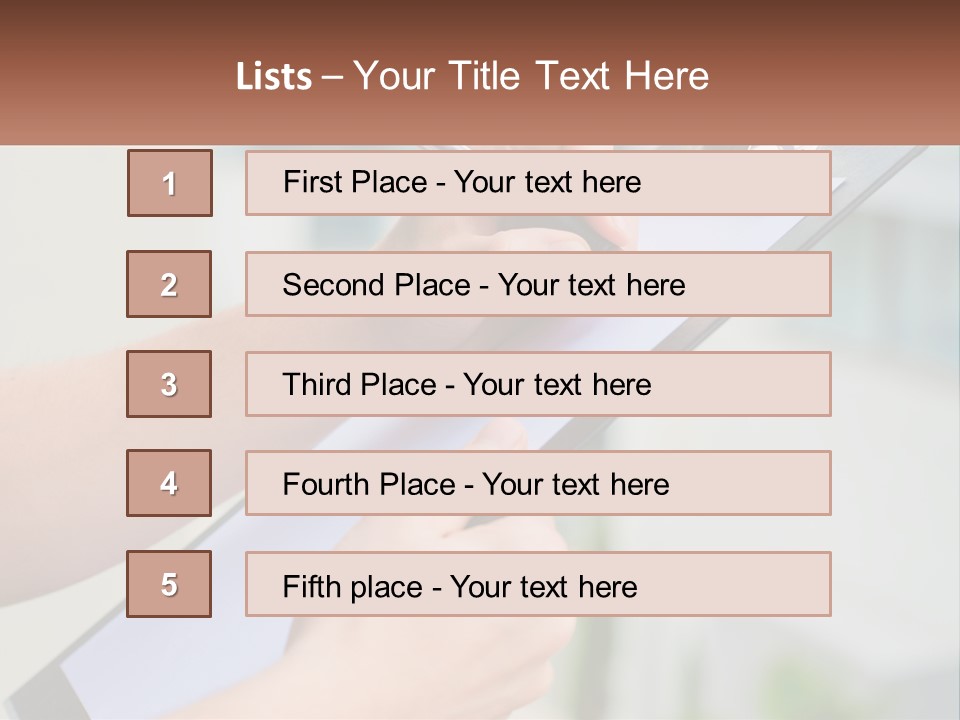 A Person Writing On A Piece Of Paper With A Pen PowerPoint Template