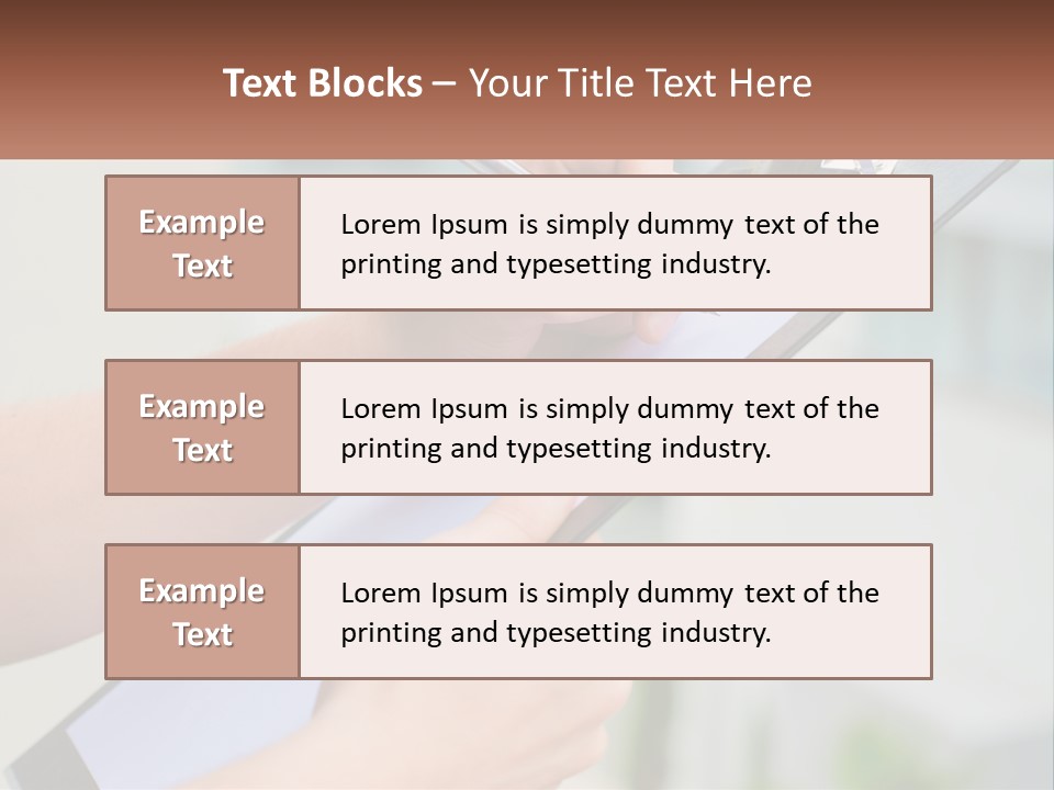 A Person Writing On A Piece Of Paper With A Pen PowerPoint Template