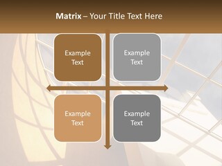 A Picture Of A Building With A Sky Background PowerPoint Template