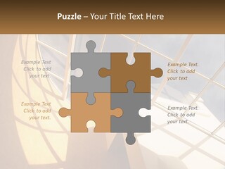 A Picture Of A Building With A Sky Background PowerPoint Template