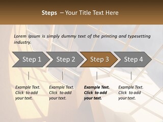 A Picture Of A Building With A Sky Background PowerPoint Template