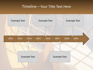 A Picture Of A Building With A Sky Background PowerPoint Template