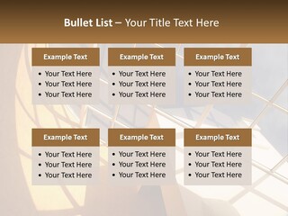 A Picture Of A Building With A Sky Background PowerPoint Template