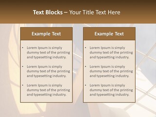 A Picture Of A Building With A Sky Background PowerPoint Template