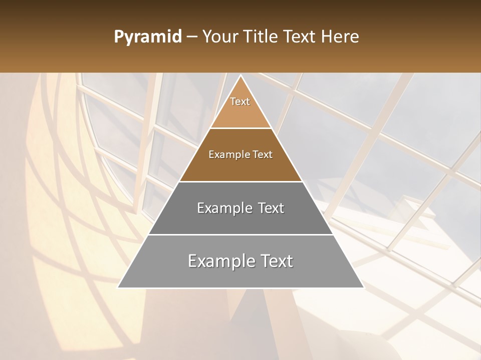 A Picture Of A Building With A Sky Background PowerPoint Template