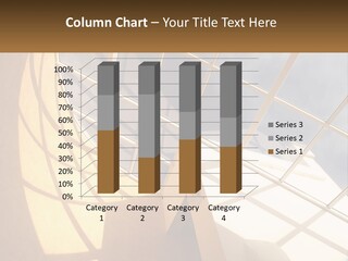A Picture Of A Building With A Sky Background PowerPoint Template