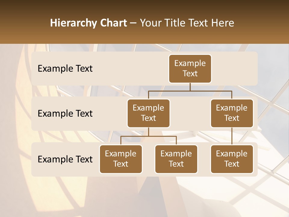 A Picture Of A Building With A Sky Background PowerPoint Template
