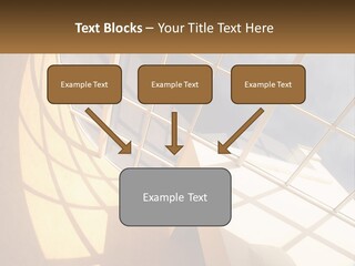 A Picture Of A Building With A Sky Background PowerPoint Template