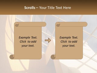 A Picture Of A Building With A Sky Background PowerPoint Template