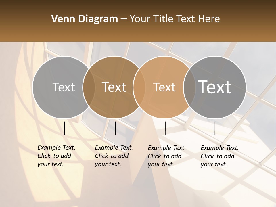 A Picture Of A Building With A Sky Background PowerPoint Template