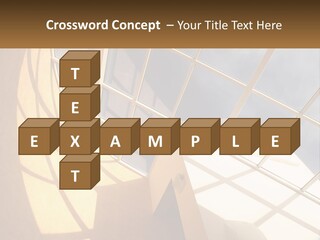 A Picture Of A Building With A Sky Background PowerPoint Template