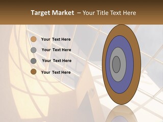 A Picture Of A Building With A Sky Background PowerPoint Template