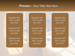 A Picture Of A Building With A Sky Background PowerPoint Template