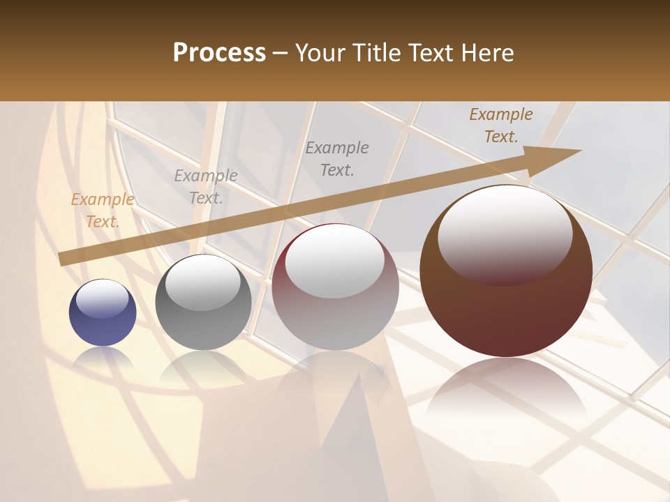 A Picture Of A Building With A Sky Background PowerPoint Template