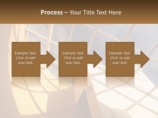 A Picture Of A Building With A Sky Background PowerPoint Template