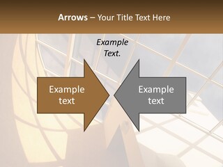 A Picture Of A Building With A Sky Background PowerPoint Template