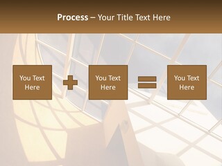 A Picture Of A Building With A Sky Background PowerPoint Template