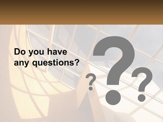 A Picture Of A Building With A Sky Background PowerPoint Template