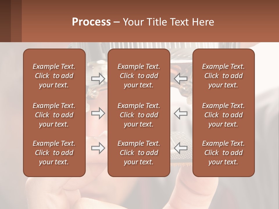 A Man Holding Up A Piece Of Metal In Front Of His Face PowerPoint Template