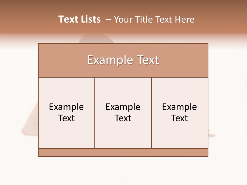 A Woman Is Doing A Yoga Pose On Her Stomach PowerPoint Template