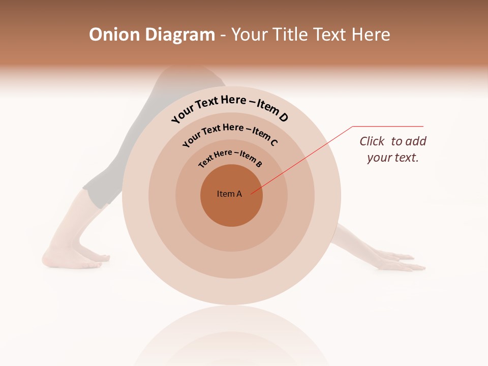 A Woman Is Doing A Yoga Pose On Her Stomach PowerPoint Template