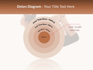 A Woman Doing A Yoga Pose With A Name Plate PowerPoint Template