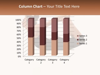 A Woman Doing A Yoga Pose With A Name Plate PowerPoint Template