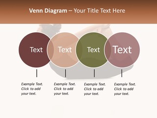 A Woman Doing A Yoga Pose With A Name Plate PowerPoint Template