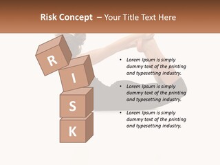 A Woman Doing A Yoga Pose With A Name Plate PowerPoint Template