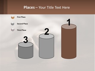 A Person Laying On The Floor With Their Hands On The Table PowerPoint Template