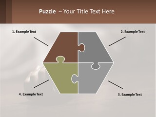 A Person Laying On The Floor With Their Hands On The Table PowerPoint Template