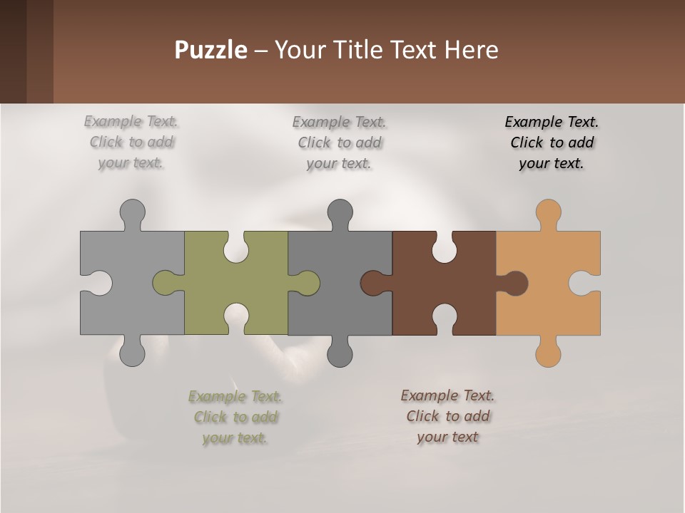 A Person Laying On The Floor With Their Hands On The Table PowerPoint Template