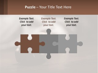 A Person Laying On The Floor With Their Hands On The Table PowerPoint Template