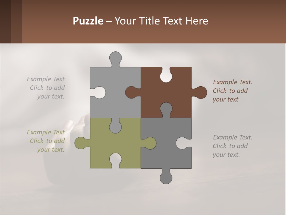 A Person Laying On The Floor With Their Hands On The Table PowerPoint Template