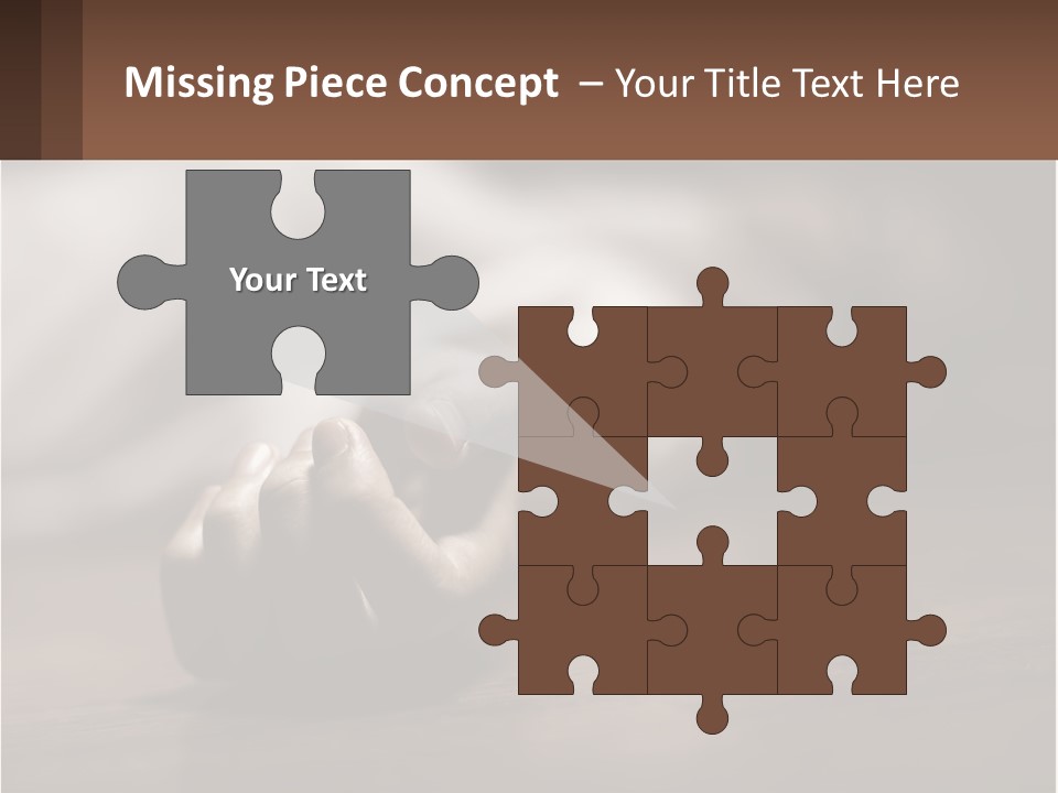 A Person Laying On The Floor With Their Hands On The Table PowerPoint Template