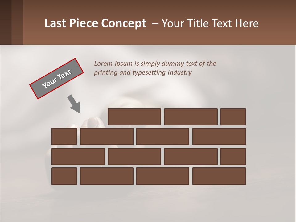 A Person Laying On The Floor With Their Hands On The Table PowerPoint Template