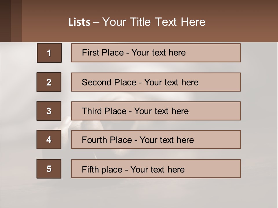 A Person Laying On The Floor With Their Hands On The Table PowerPoint Template