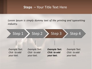 A Person Laying On The Floor With Their Hands On The Table PowerPoint Template
