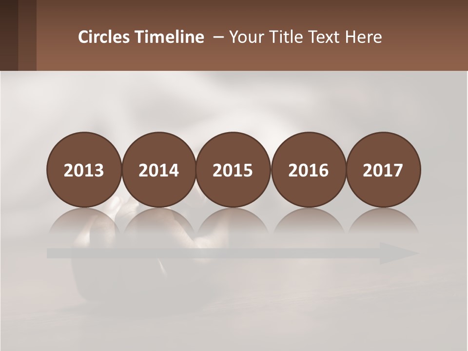 A Person Laying On The Floor With Their Hands On The Table PowerPoint Template