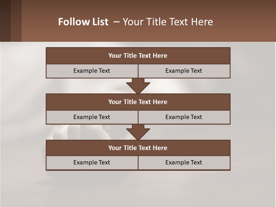 A Person Laying On The Floor With Their Hands On The Table PowerPoint Template